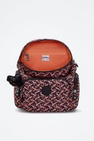 Sac à dos City Zip Mini - Noir et orange