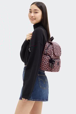 Sac à dos City Zip Mini - Noir et orange