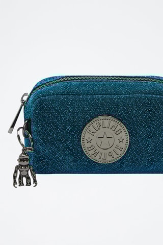 Pochette Gleam S - Noir et turquoise