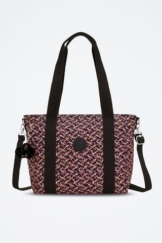 Sac porté épaule Asseni S - Noir et orange