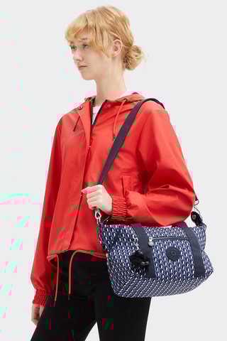 Sac porté épaule Art Mini - Bleu