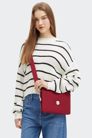 Sac bandoulière Riri L - Rouge