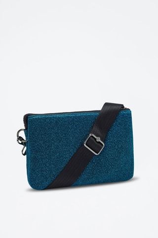 Sac bandoulière Riri - Bleu pétrole