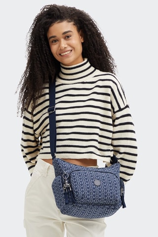 Sac bandoulière en jean Gabb S - Bleu marine