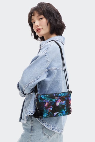 Sac bandoulière Riri - Noir et vert