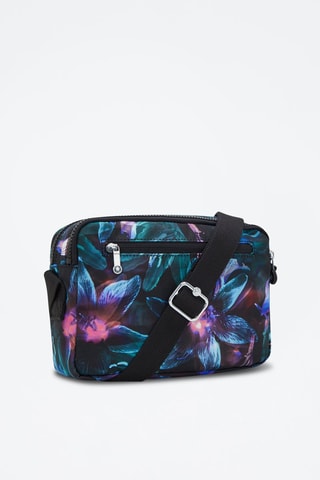 Sac bandoulière Abanu M - Noir et violet