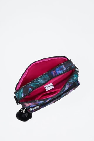 Sac bandoulière Abanu M - Noir et violet
