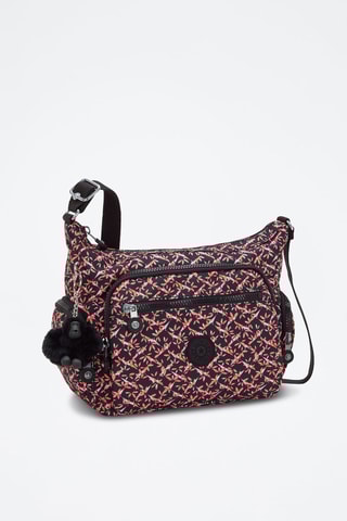 Sac bandoulière Gabbie S - Noir et orange