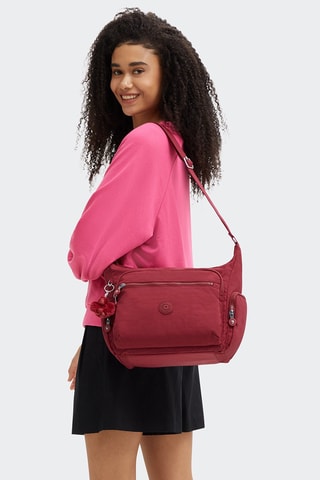 Sac bandoulière Gabbie - Rouge framboise