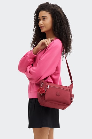Sac bandoulière Gabbie S - Rouge framboise