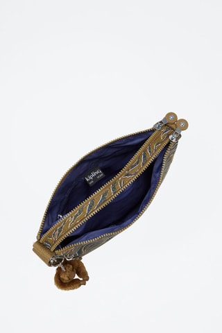 Sac bandoulière Alvar - Kaki et bleu marine