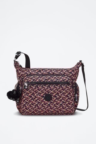 Sac bandoulière Gabbie - Noir et corail