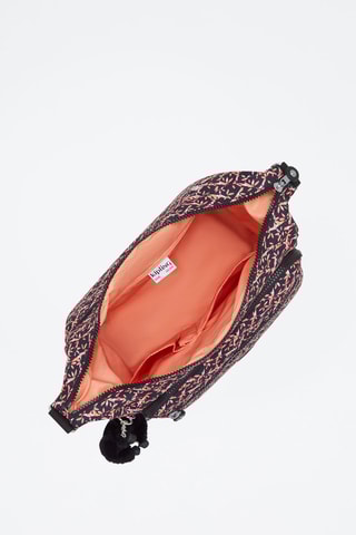 Sac bandoulière Gabbie - Noir et corail