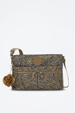 Sac bandoulière New Angie - Marron et bleu
