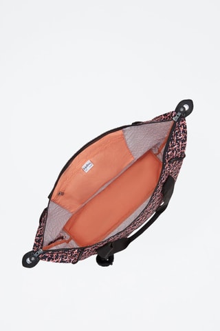 Cabas ART M - Noir et orange
