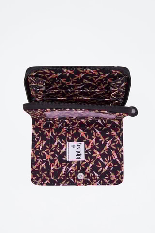 Portefeuille Monet Love - Noir et rose