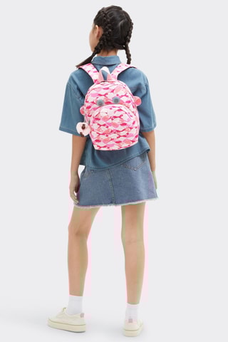 Sac à dos Faster - Rose et écru
