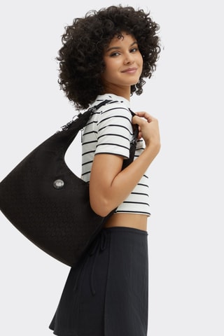 Sac porté épaule Eanna Zip - Noir