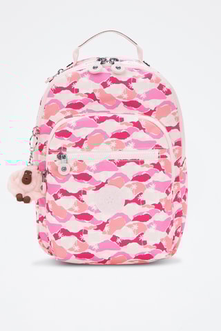 Sac à dos Seoul S - Rose et blanc