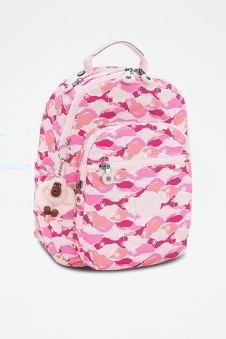 Sac à dos Seoul S - Rose et blanc