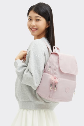 Sac à dos City Zip S - Rose