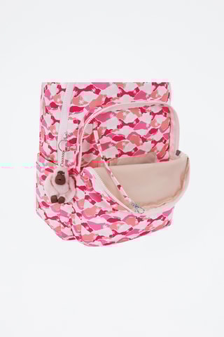 Sac à dos Seoul Lap - Rose et écru