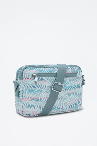 Sac bandoulière Abanu M - Vert d’eau et blanc