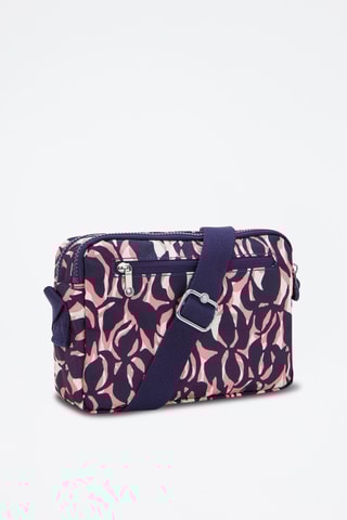 Sac bandoulière Abanu M - Rose poudré et violet