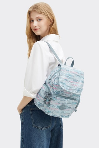 Sac à dos City Zip S - Vert d’eau et blanc