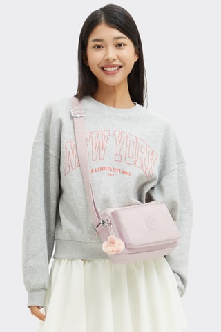 Sac bandoulière Abanu M - Rose poudré
