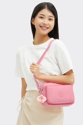 Sac bandoulière Abanu M -  Rose poudré