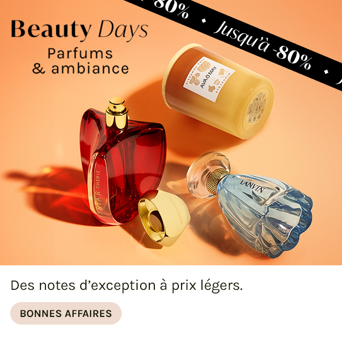 BEAUTY DAYS - PARFUMS & AMBIANCE à bas prix sur BEAUTÉ PRIVÉE