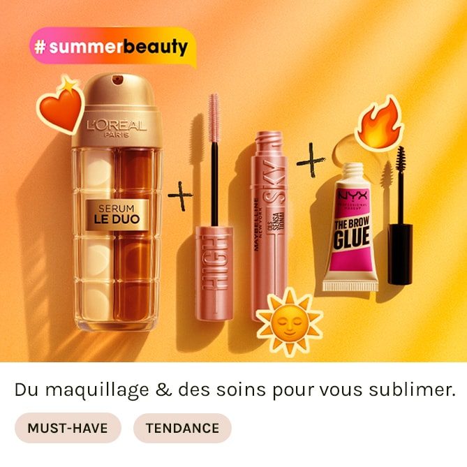 SUMMER BEAUTY en soldes sur BEAUTÉ PRIVÉE
