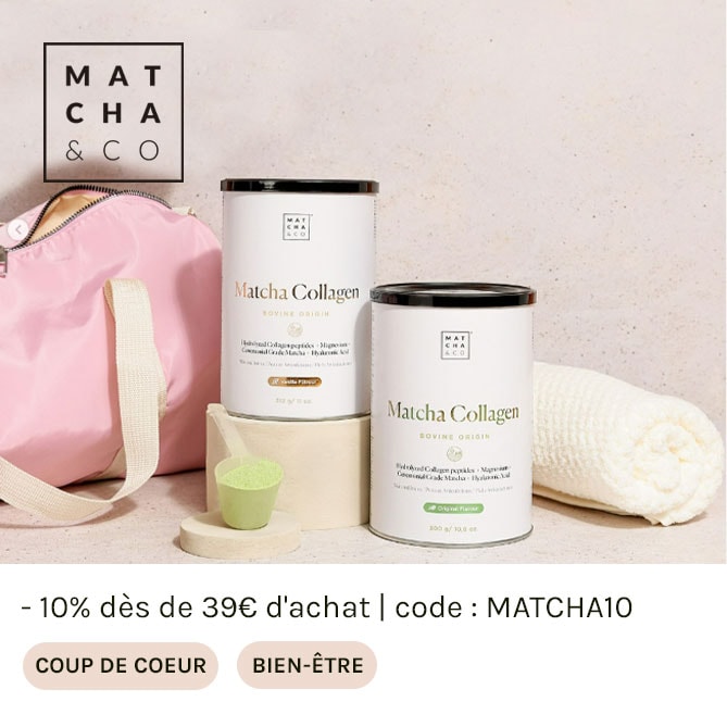 MATCHA & CO à super prix sur BEAUTÉ PRIVÉE
