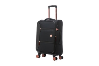 Valise cabine Premium Soft - 55 cm - Noir