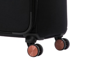 Valise cabine Premium Soft - 55 cm - Noir