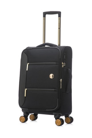 Valise cabine Premium Soft - 55 cm - Noir