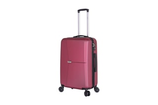 Valise cabine Manhattan - 57 cm - Cadenas TSA - Rouge