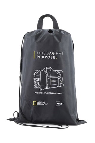 Sac de voyage pliable avec roulettes Pathway  - Noir