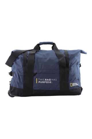 Sac de voyage pliable avec roulettes Pathway  - Bleu