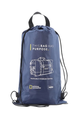 Sac de voyage pliable avec roulettes Pathway  - Bleu