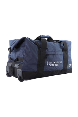 Sac de voyage pliable avec roulettes Pathway  - Bleu