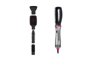 Brosse soufflante avec accessoires BY-812 - Revêtement céramique