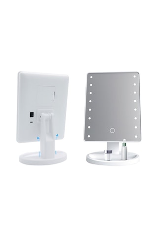 Miroir à poser lumineux à LED
