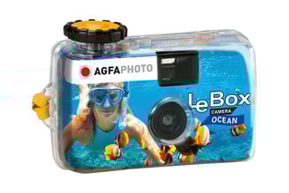 Appareil photo jetable waterproof AgfaPhoto LeBox Ocean - 27 poses