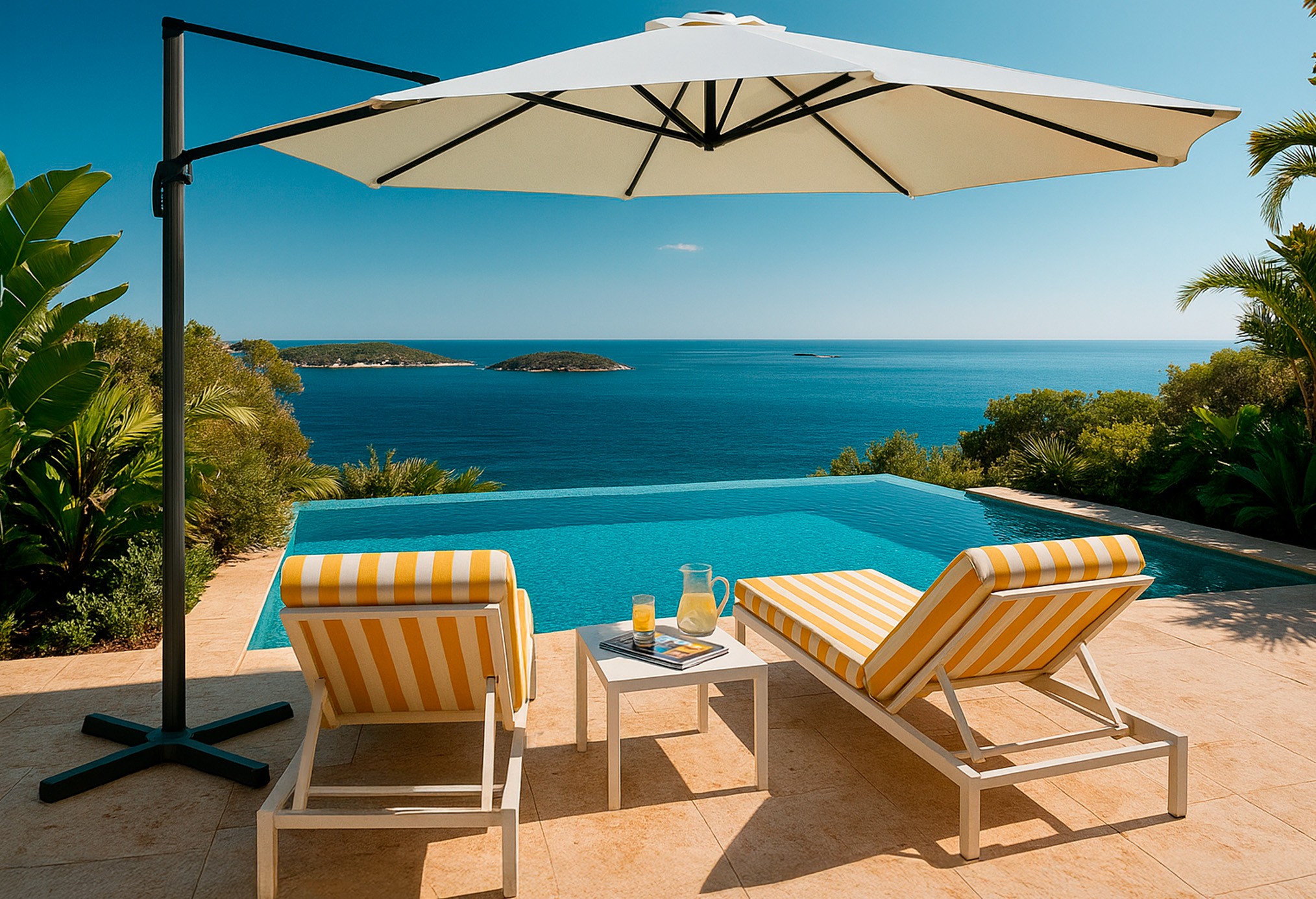 PARASOLS ET PERGOLAS à prix discount chez SHOWROOMPRIVÉ