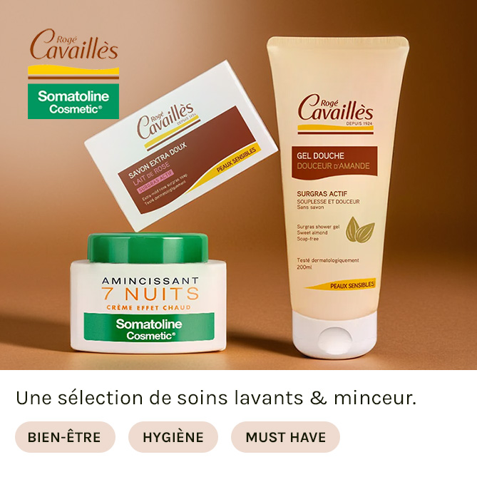 ROGE CAVAILLES & SOMATOLINE en vente flash sur BEAUTÉ PRIVÉE