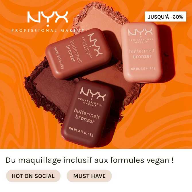 NYX PROFESSIONAL MAKEUP en promo chez BEAUTÉ PRIVÉE