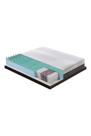 Matelas à ressorts ensachés et mémoire de forme Bacio