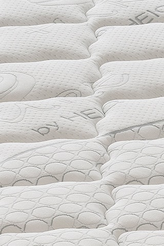 Matelas mousse à mémoire de forme orthopédique Silver